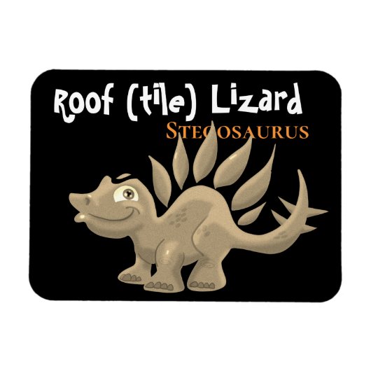 Stegosaurus Magneet (Horizontaal)