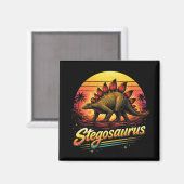 Stegosaurus Magneet (Voorkant / Achterkant)