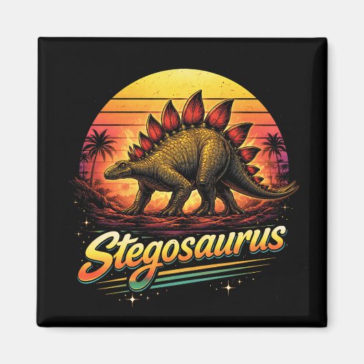 Stegosaurus Magneet (Voorkant)