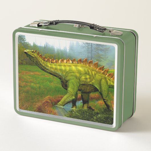 Stegosaurus Metal Lunchbox (Achterkant)