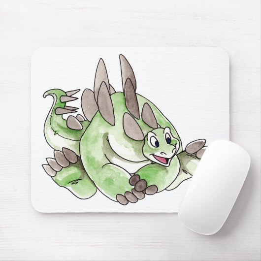 Stegosaurus Mousepad Muismat (Met muis)