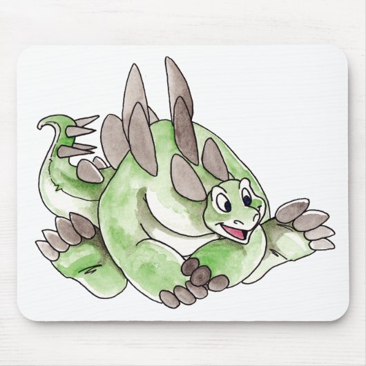 Stegosaurus Mousepad Muismat (Voorkant)