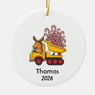 Stegosaurus opgraver Kerst Ornament