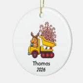 Stegosaurus opgraver Kerst Ornament (Links)