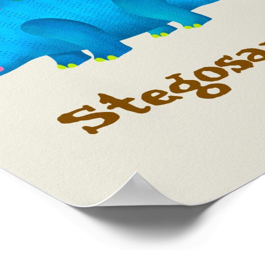 Stegosaurus Poster (Hoek)