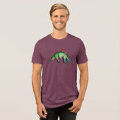 Stegosaurus Resurgence: Unisex T-Shirt (Voorkant volledig)