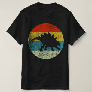 stegosaurus retro  t-shirt