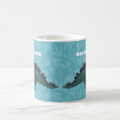 Stegosaurus Speelgoed Dinosaur Blue en Green Koffiemok (Center)