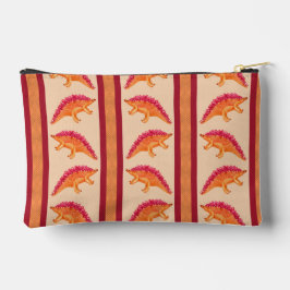 Stegosaurus Stripe Zipper Pouch Etui