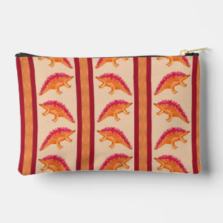 Stegosaurus Stripe Zipper Pouch Etui