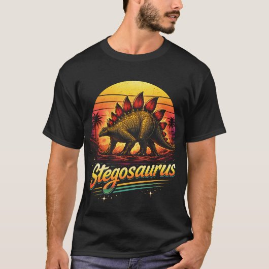 Stegosaurus T-shirt (Voorkant)