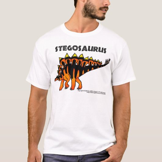 Stegosaurus T-shirt (Voorkant)