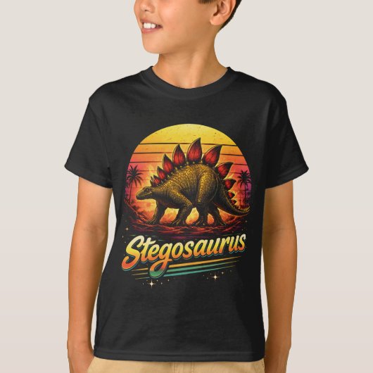 Stegosaurus T-shirt (Voorkant)