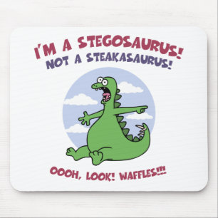 Stegosaurus - Waffles Muismat