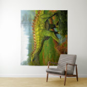 Stegosaurus Wandkleed (In situ)