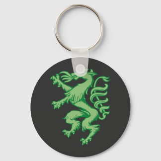 Steiermark Grün Wappen Panther Illustratie Sleutelhanger
