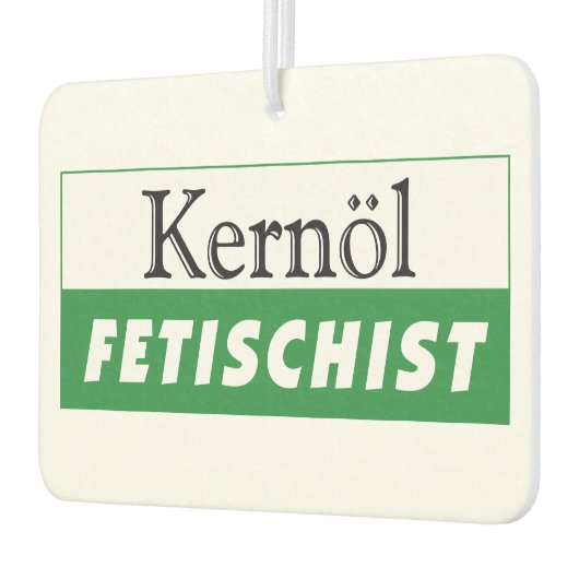 Steiermark Kernöl Fetischist Luchtverfrisser (Links)