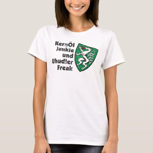 Steiermark Kernöl Junke Uhudler Freak T-Shirt (Voorkant)
