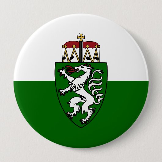 Steiermark, Oostenrijk Ronde Button 4,0 Cm (Voorkant)