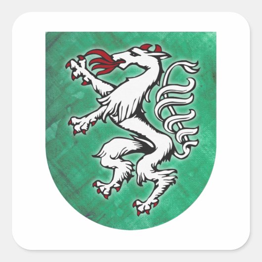 Steiermark Österreich gemchange Panther Vierkante Sticker (Voorkant)