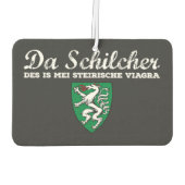 Steiermark Österreich Schilcha is mei Viagra Luchtverfrisser (Achterkant)