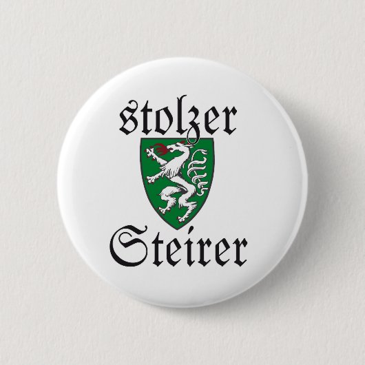 Steiermark Österreich Stolzer Sterer Wappen Ronde Button 5,7 Cm (Voorkant)