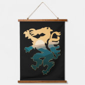 Steiermark Panther Sonnenaufgang Österreich Hangend Wandkleed (Voorkant)