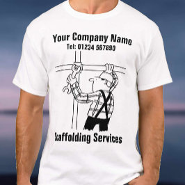 Steigerbouwer Steigerbouw Bedrijfsdienst Kleding T-shirt
