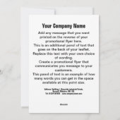 Steigerhouten Cartoon Design Kaart (Achterkant)