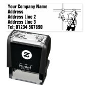 Steigersteiger en steiger, steigerbouw zelfinktende stempel