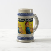 Stein, advocaat van de rechten van mannen bierpul (Voorkant rechts)