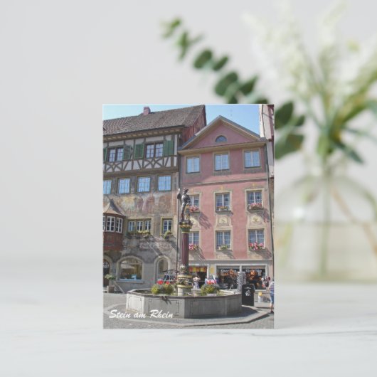 Stein am Rhein Briefkaart (Staand voorkant)