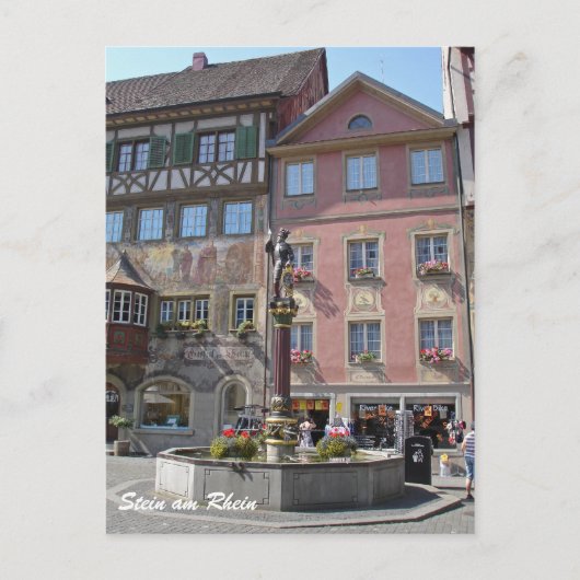 Stein am Rhein Briefkaart (Voorkant)