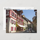 Stein am Rhein Briefkaart (Voorkant / Achterkant)