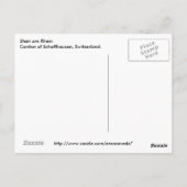 Stein am Rhein Briefkaart (Achterkant)