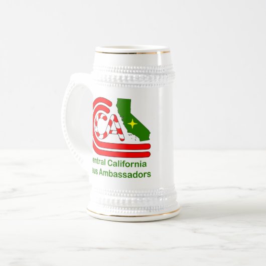 Stein - Ambassadeur Crest/CCCA Logo Bierpul (Voorkant links)
