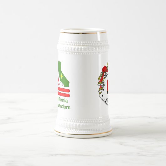 Stein - Ambassadeur Crest/CCCA Logo Bierpul (Center)