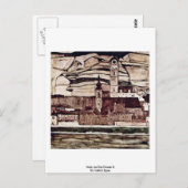 Stein an Der Donau II van Schiele Egon Briefkaart (Voorkant / Achterkant)