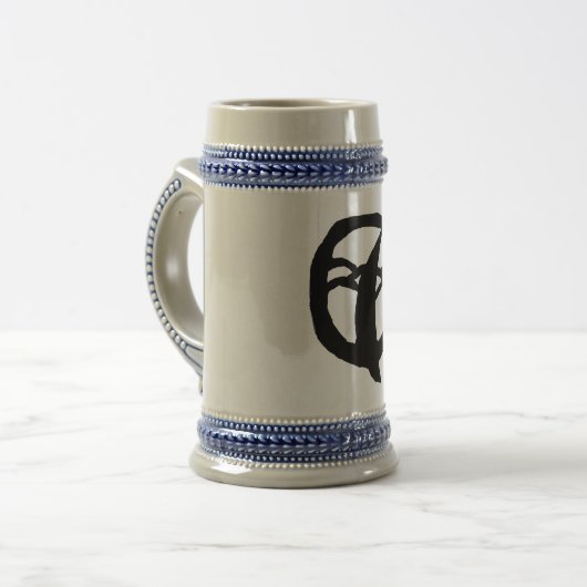 stein bierpul (Voorkant links)