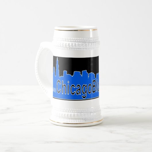 stein bierpul (Voorkant links)