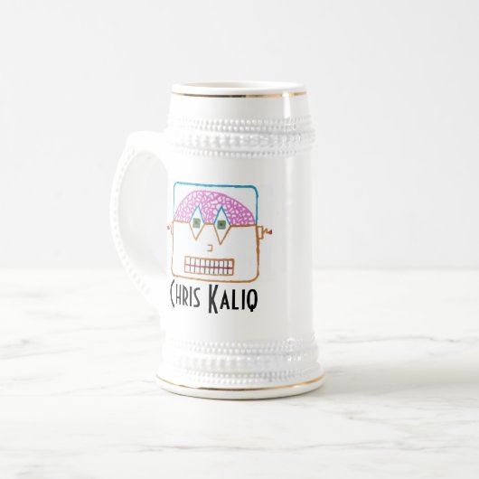 Stein - Gepersonaliseerd Bierpul (Voorkant links)