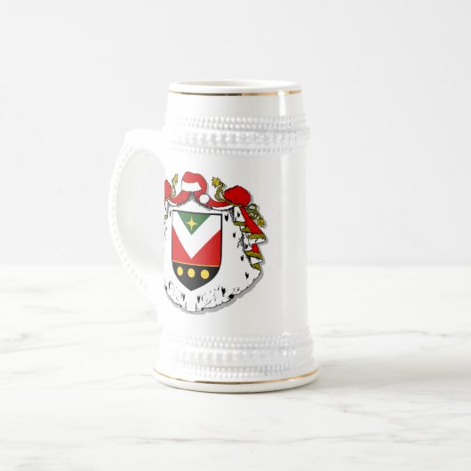 Stein - Gepersonaliseerd met de ambassadeur Crest Bierpul (Voorkant links)