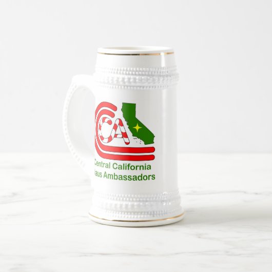 Stein - Gepersonaliseerd met de CCCA-Logo Bierpul (Voorkant links)