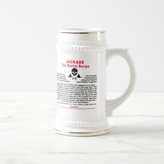 Stein - JACKASS, De Martini Bierpul (Rechts)