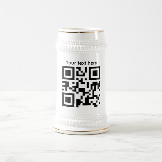 Stein/Krug (aangepaste tekst) Bierpul (Center)