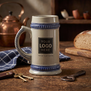 Stein met uw logo erop bierpul