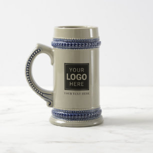 Stein met uw logo erop bierpul