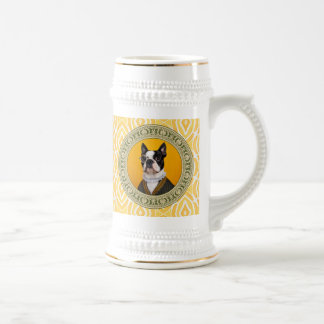 Stein Mok - Boston Terrier Gentleman met Monocle