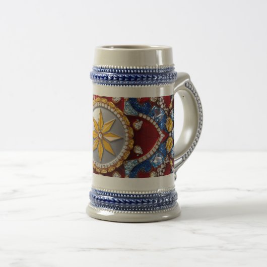 Stein Mok met Colombiaanse kleuren Design (Voorkant rechts)