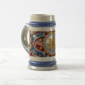 Stein Mok met Colombiaanse kleuren Design (Voorkant links)